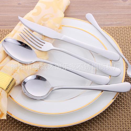 廠家直銷 5厘無磁不銹鋼鳳尾空心柄廚具套裝 七件套 烹飪鏟勺禮品